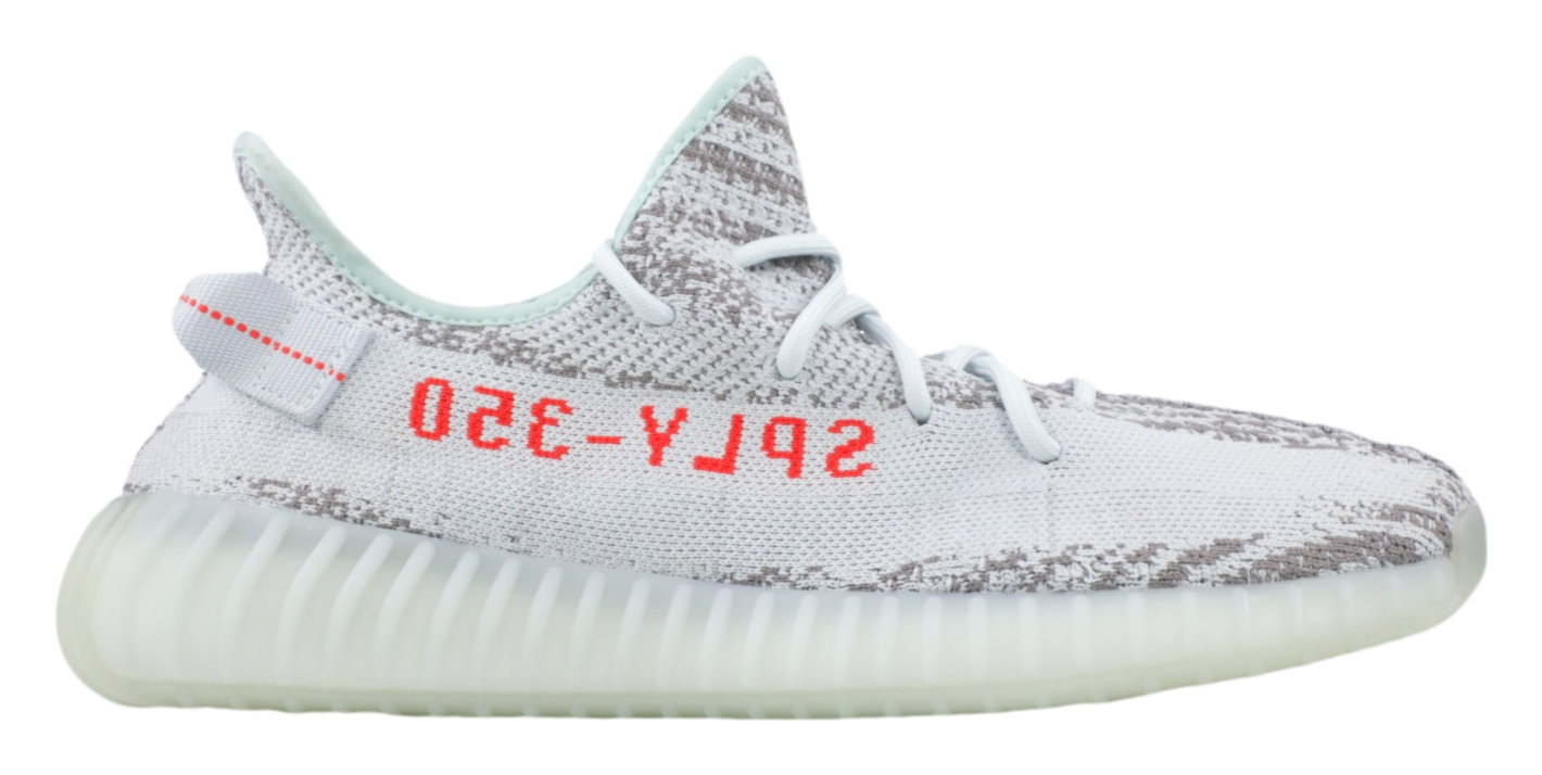 adidas kanye west yeezy blue tint sneakers